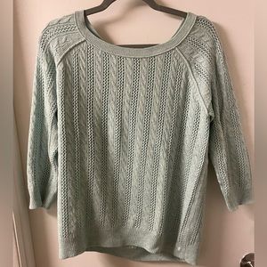 American Eagle Light Blue Sweater